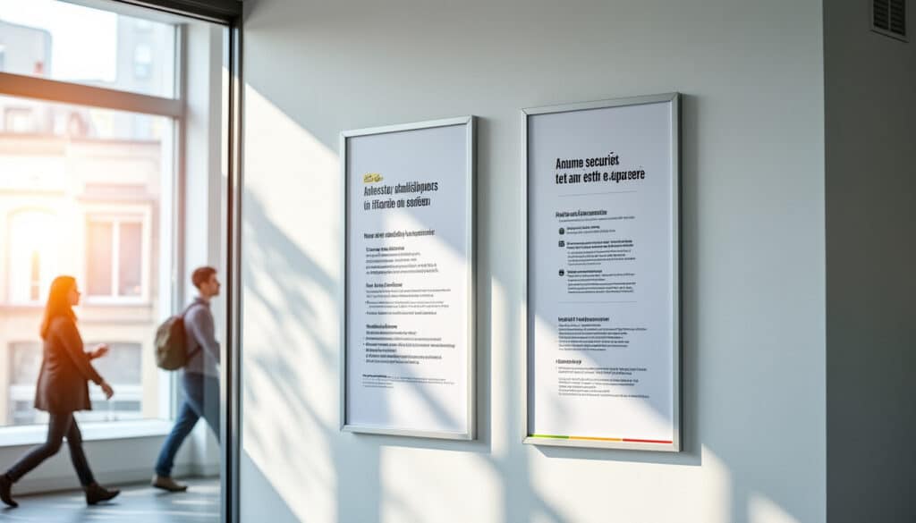 Affichage obligatoire dans une entreprise : obligations et bonnes pratiques