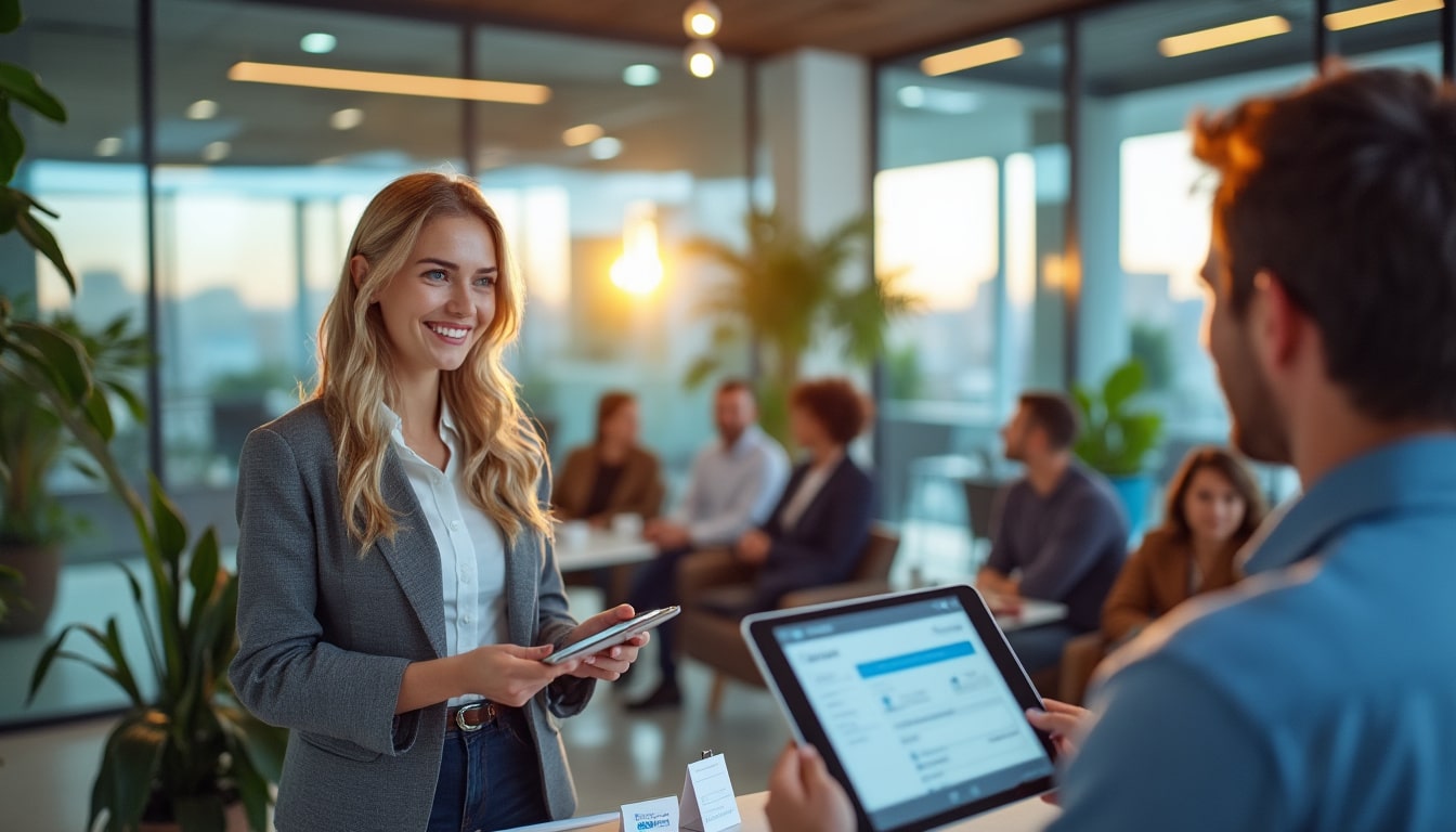 Illustration: Comprendre l’importance de la gestion des visiteurs dans une entreprise moderne