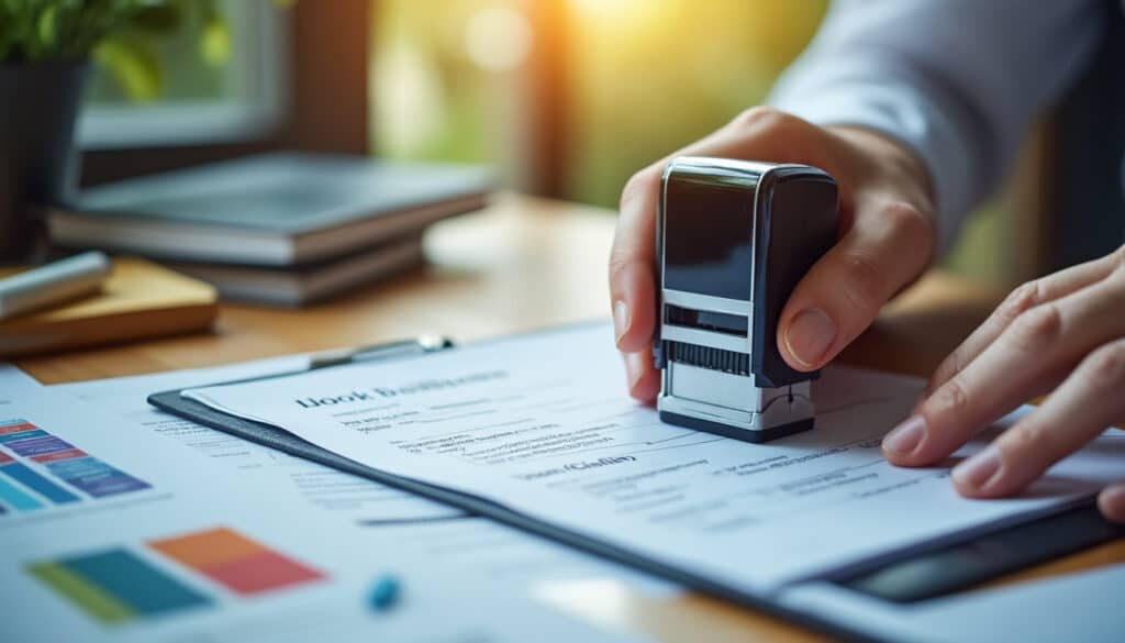 Mentions obligatoires du tampon de l’entreprise : guide complet