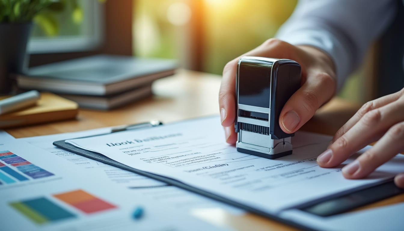Mentions obligatoires du tampon de l’entreprise : guide complet