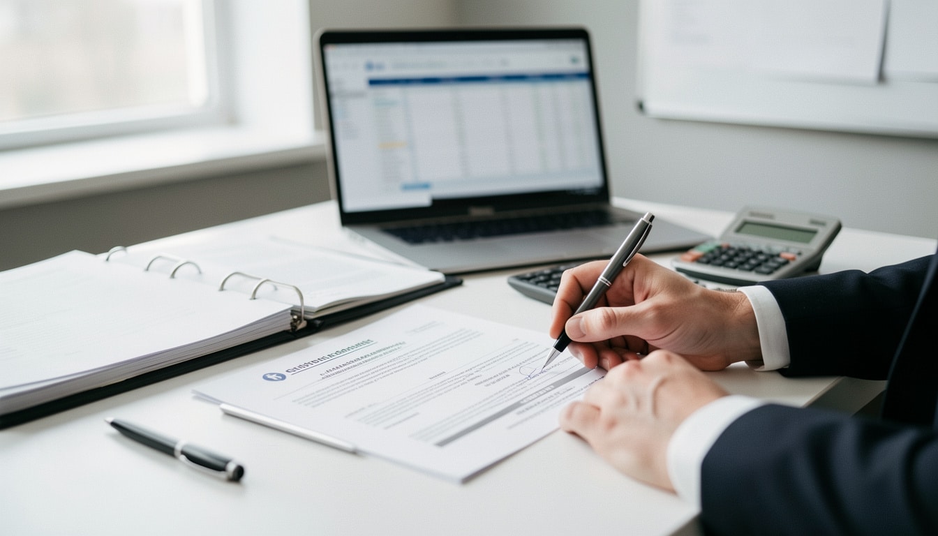 Attestation de conformité des documents comptables